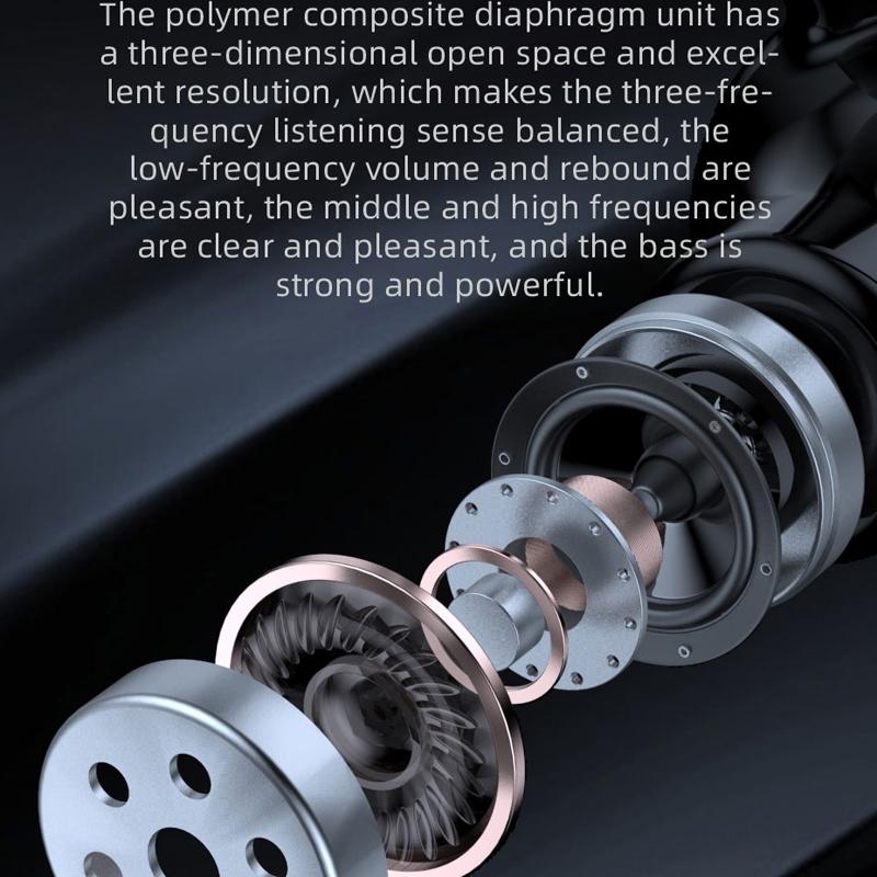 Wireless Bluetooth Earphones With Charging Case - Anti-damage earring